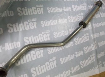 Резонатор прямоточный StinGer Chevrolet Lacetti нержавеющая сталь